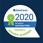 SatisFacts 2020 Resident Satisfaction Award Winner